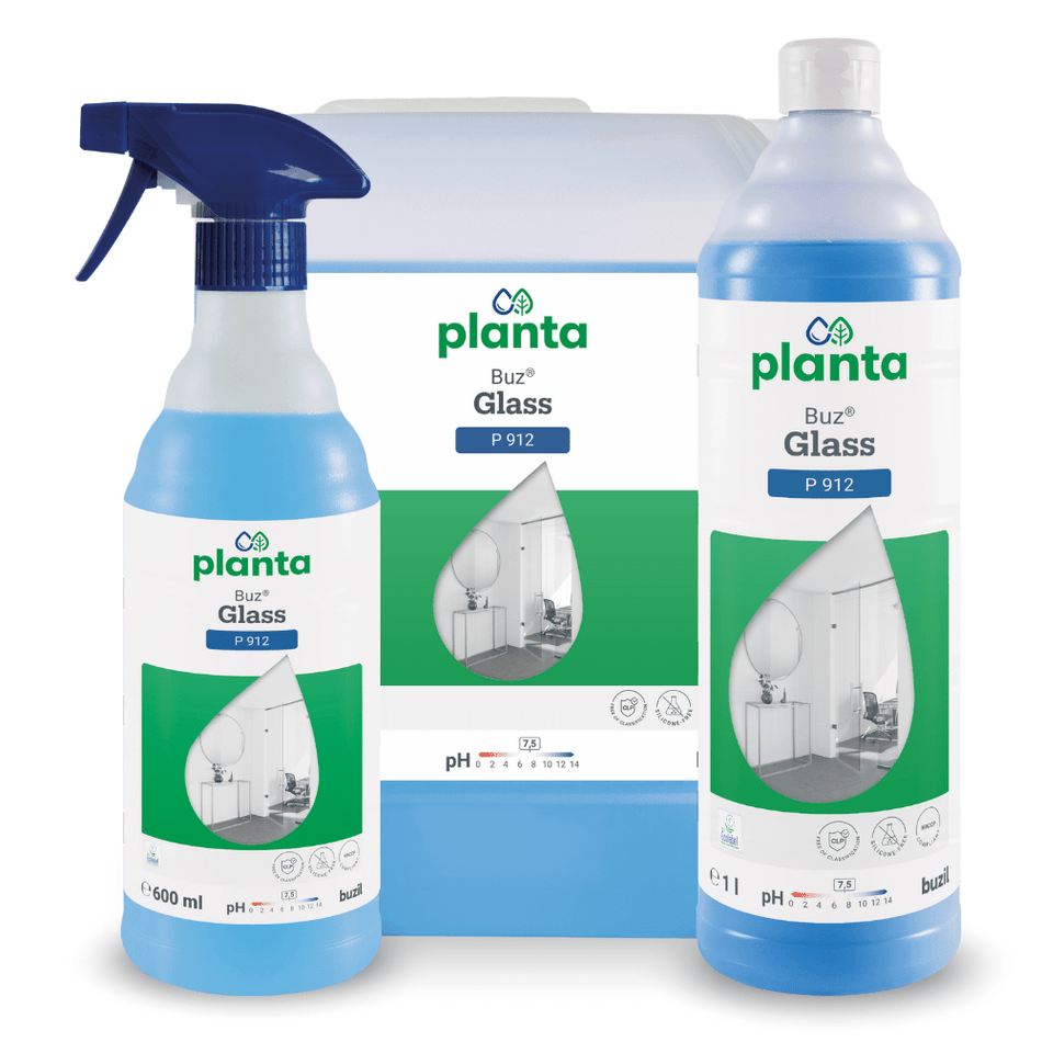 Buzil Planta Buz® Glass P 912 Ökologischer Glas- und Oberflächenreiniger