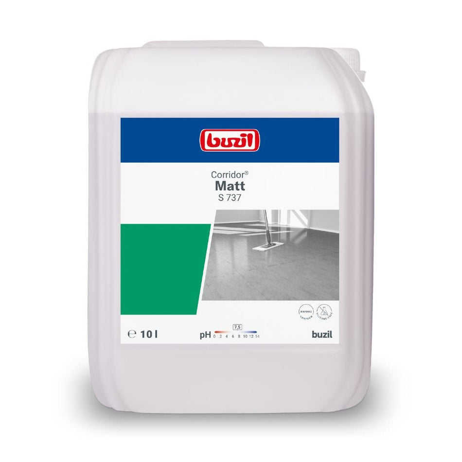 Buzil Corridor® Matt S 737 Seidenmatte Dispersion | Kanister (10 l)