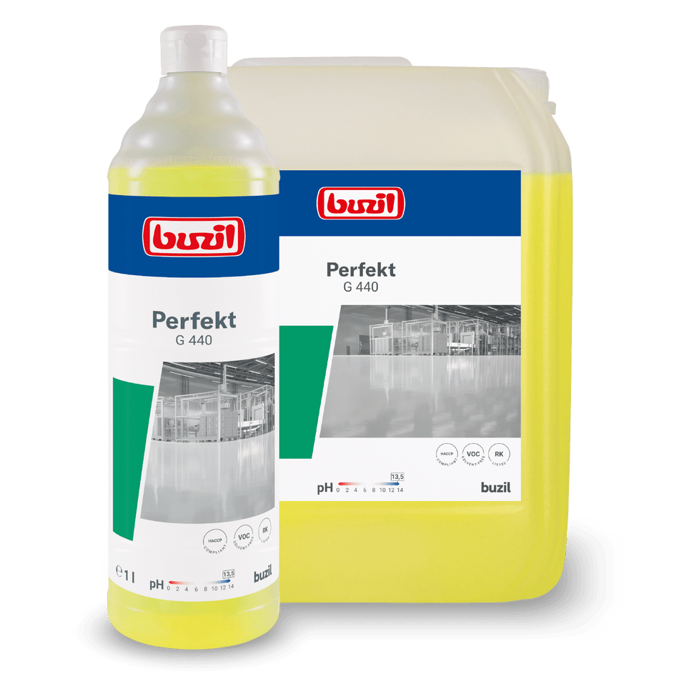 Buzil Perfekt G 440 Alkalischer Intensiv-Kraftreiniger Bodenreiniger