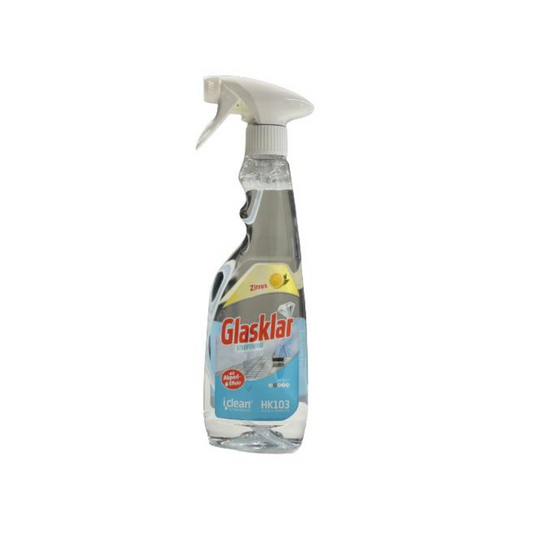 I Clean HK103 Glasklar Streifenfrei Zitrus - 500 ml. Sprühflasche