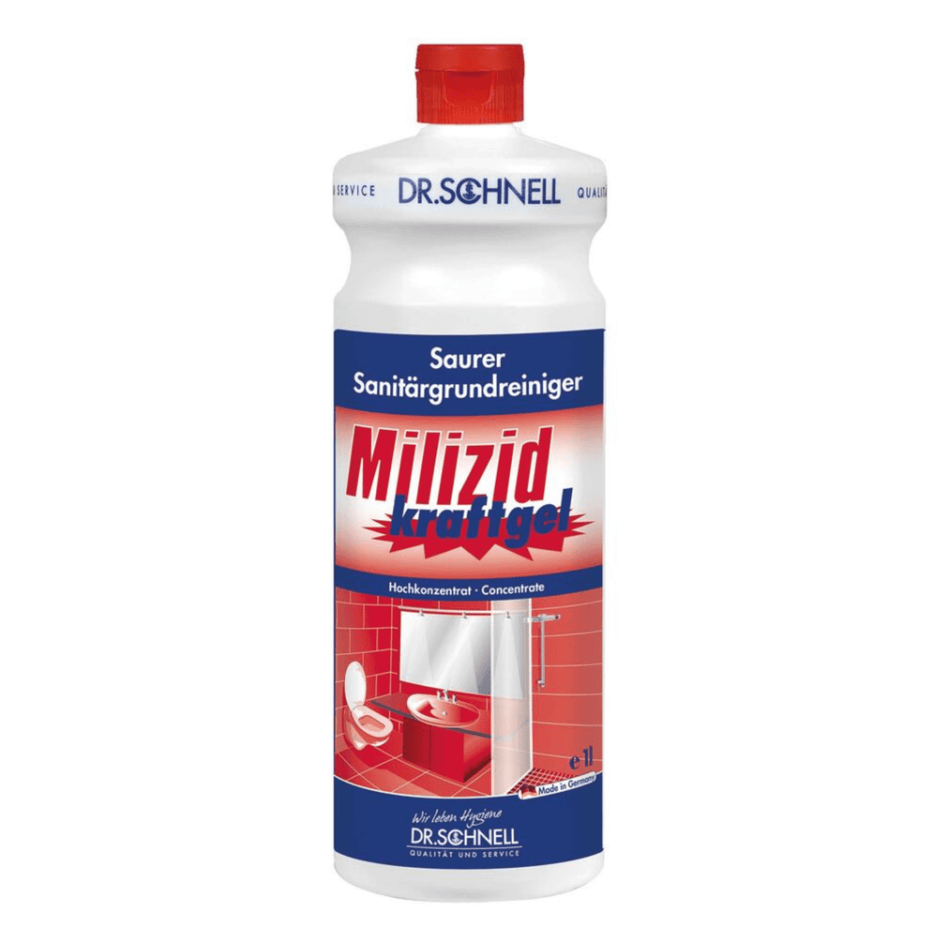 Dr. Schnell MILIZID Kraftgel Sanitärreiniger, sauer für Grundreinigung
