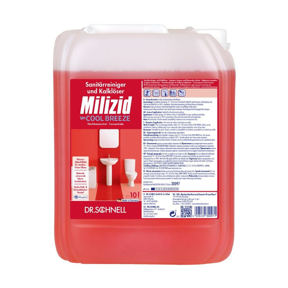 Dr. Schnell Milizid Cool Breeze Sanitärreiniger und Kalklöser