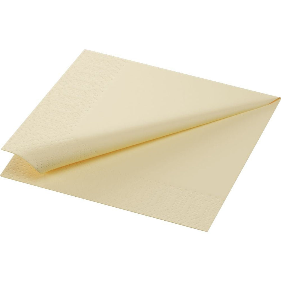 Duni Zelltuchservietten 33 x 33 cm 3-lagig 1/4 Falz