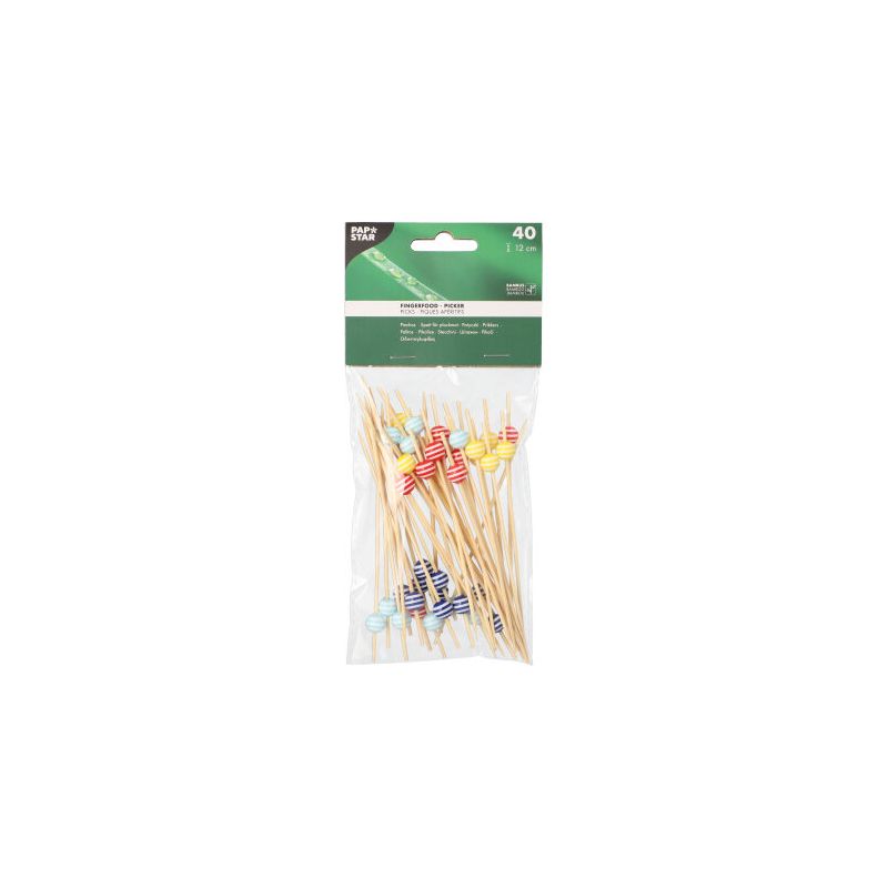 PAPSTAR Fingerfood - Picker 12 cm | Beutel (40 Stück)