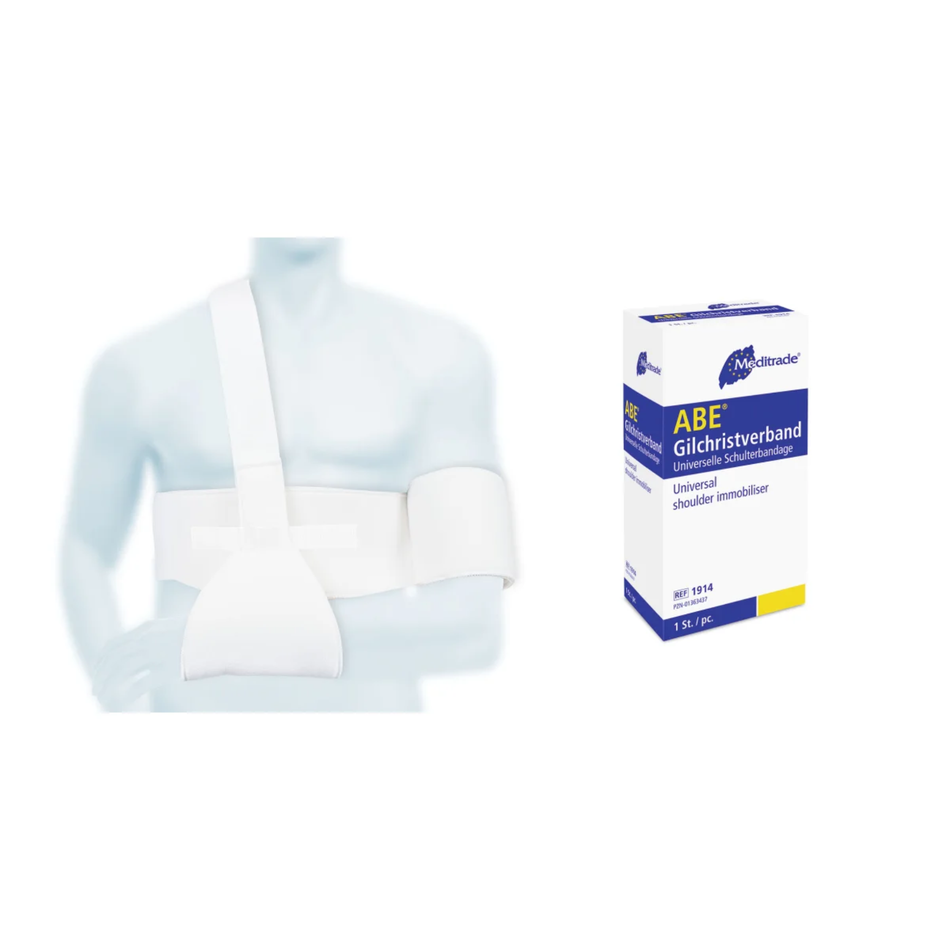 Meditrade ABE® Gilchristverband Schulterbandage – Universal | Inhalt: 1 Stück
