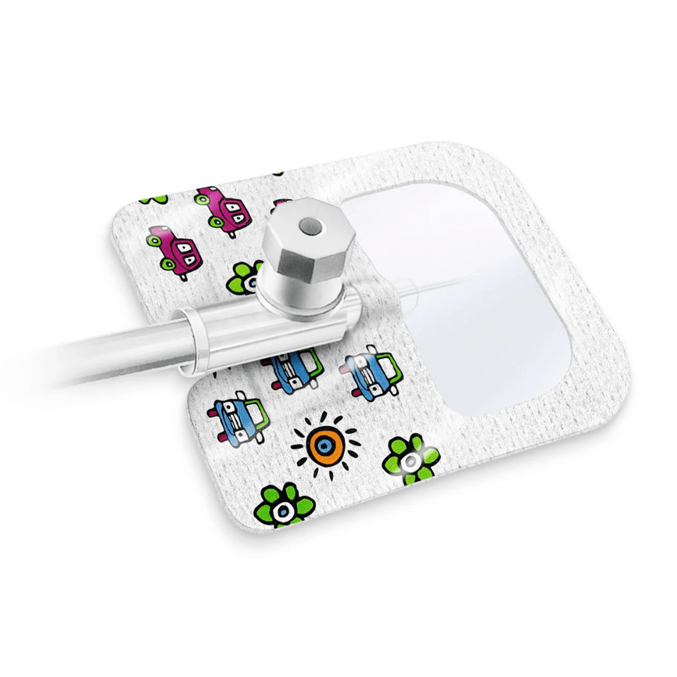 Hartmann Cosmopor I.V. transparent, im Kids Design, 6 x 5 cm | Packung (100 Stück)