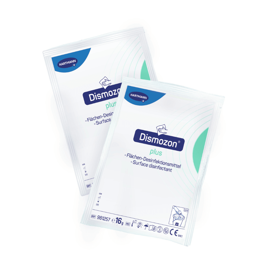 Hartmann Dismozon® plus Flächen-Desinfektionsreiniger-Granulat - 50 x 16 g  | Packung (50 Stück)