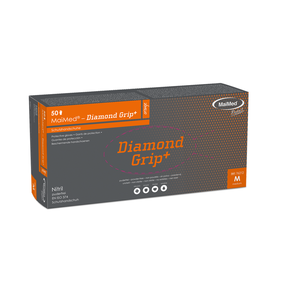 MaiMed® Diamond Grip+ - Nitril-Schutzhandschuh