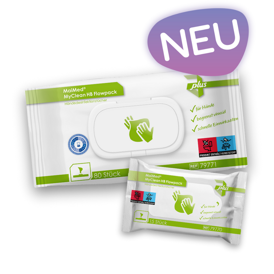 MaiMed® MyClean HB Flowpack - Desinfektionstuch