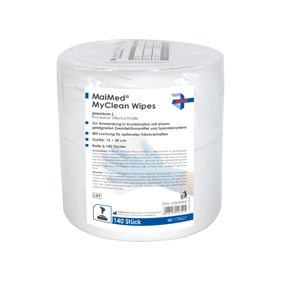 MaiMed® MyCleanWipes premium - Desinfektionstuch (Tuchrolle)