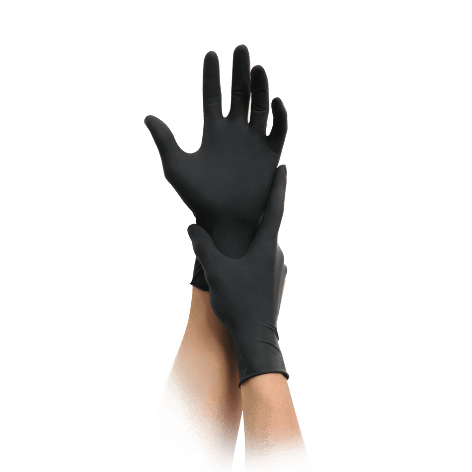 MaiMed® Nitril Black basic - Nitril-Untersuchungshandschuh