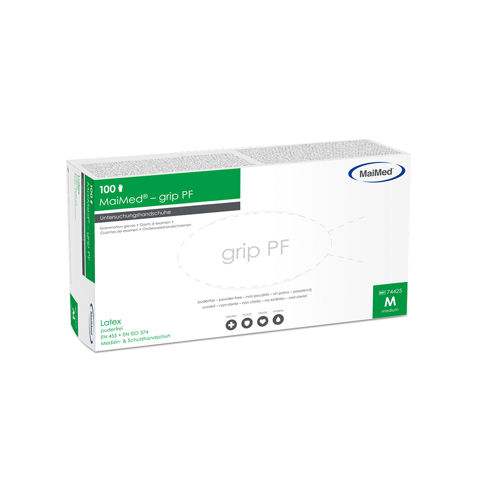 MaiMed® grip PF - Latex-Untersuchungshandschuh