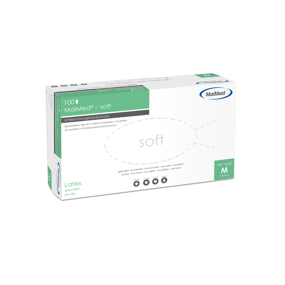 MaiMed® soft - Latex-Untersuchungshandschuh