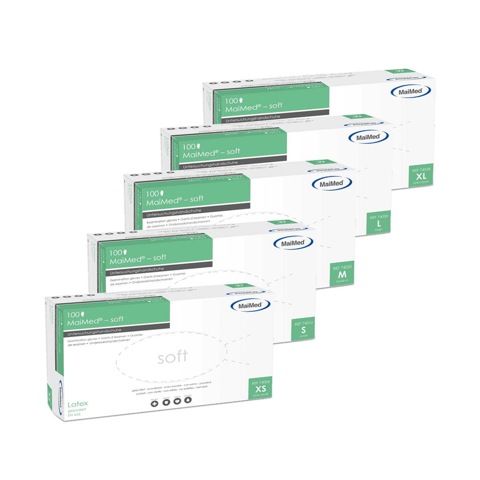 MaiMed® soft - Latex-Untersuchungshandschuh