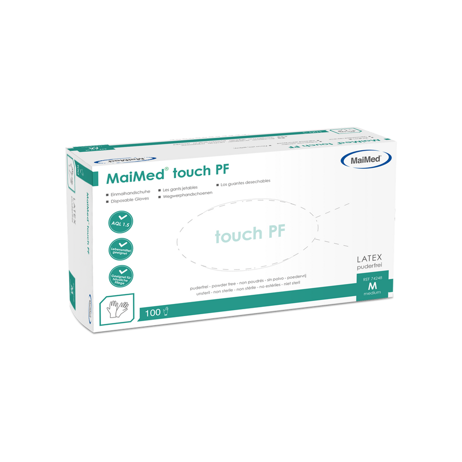 MaiMed® touch PF - Latex-Untersuchungshandschuh
