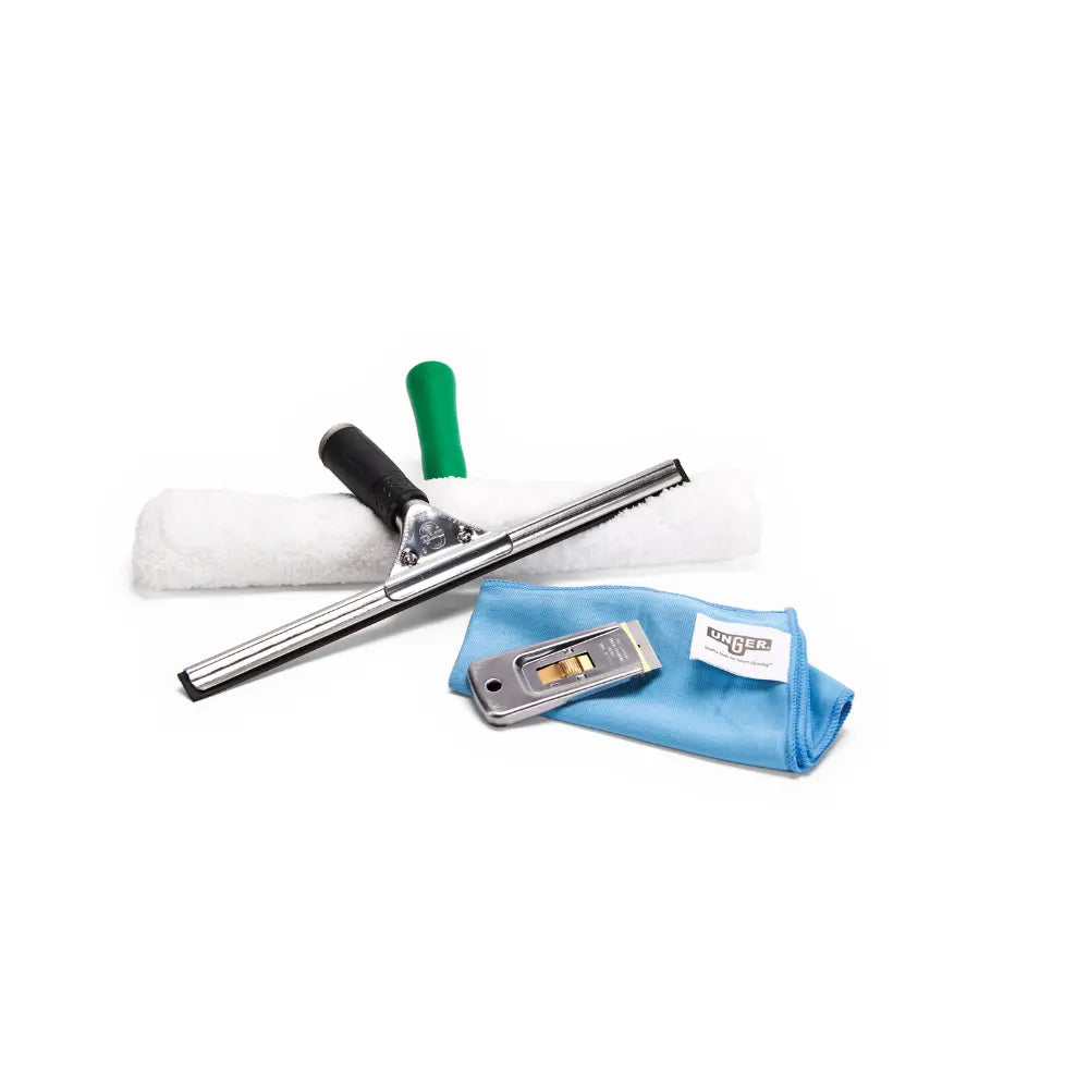 UNGER PRO Advanced Set Glasreinigungs-Set, 4-teilig – Medical Deal