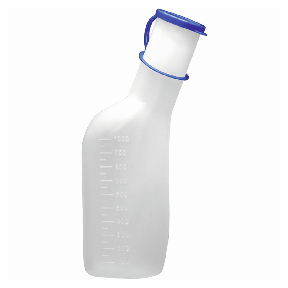 Meditrade Urinflasche für Männer – milchig | Inhalt: 1.000 ml
