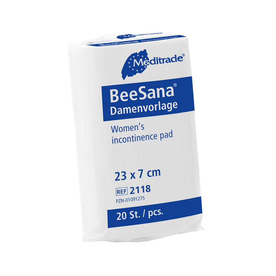 Meditrade BeeSana Damenvorlage - Größe: 7 x 23 cm | Inhalt: 20 Stück