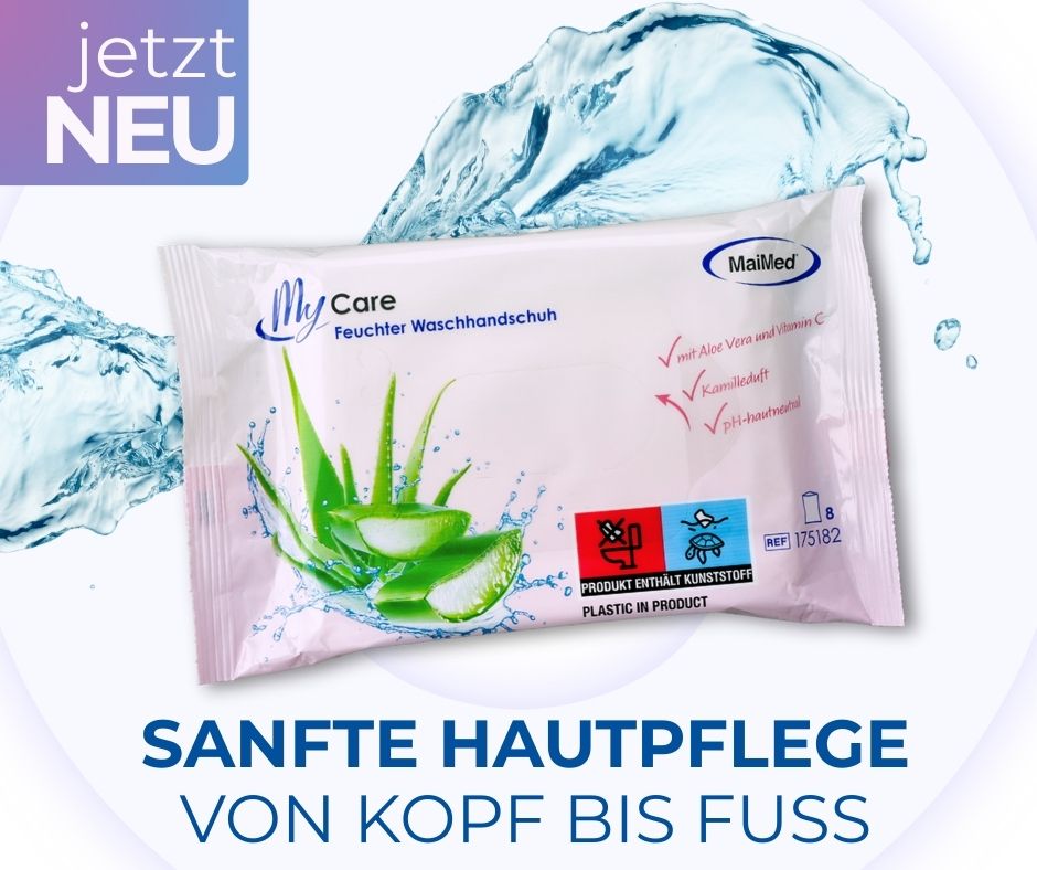 MyCare Feuchter Waschhandschuh