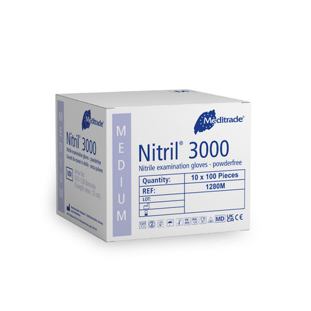 Meditrade Nitril 3000 Untersuchungshandschuh aus Nitril – Variantenansicht 1280M