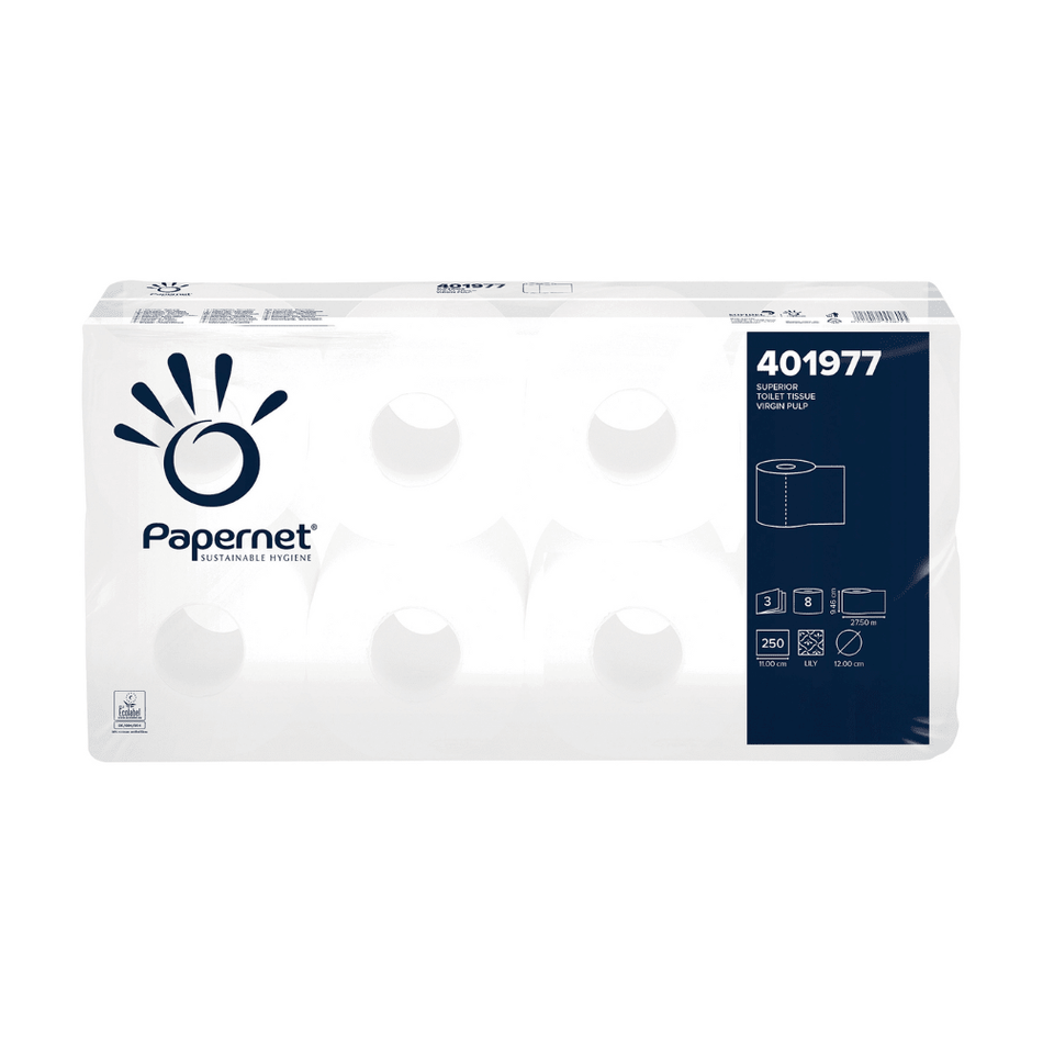 Papernet Toilettenpapier 401977, 3-lagig