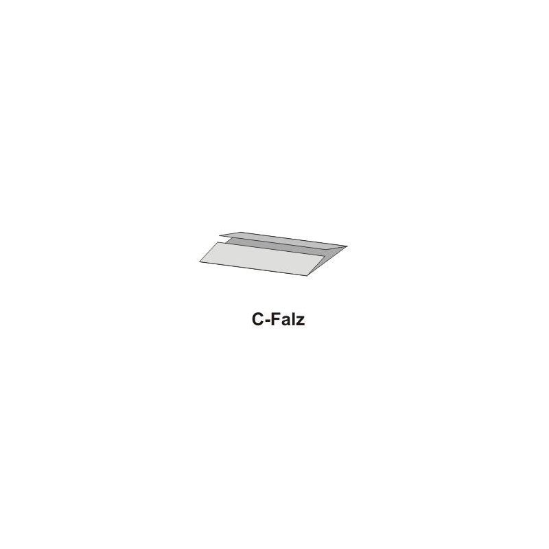PAPSTAR Handtuchpapier C-Falz, 31x25 cm, natur, 1-lagig | Banderole (180 Blätter)