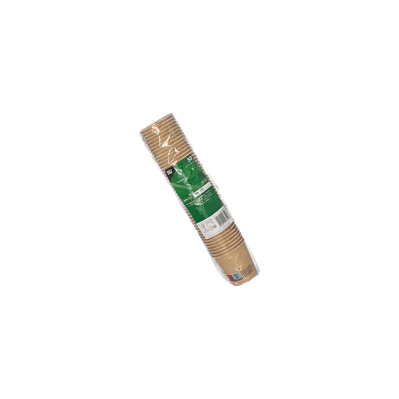 PAPSTAR Trinkbecher Pappe 0,1 l Ø 6 cm braun 