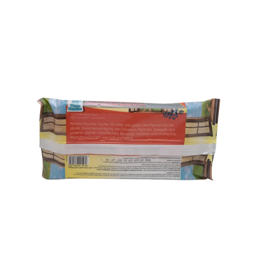 REINEX Feuchte Glasreinigungstücher