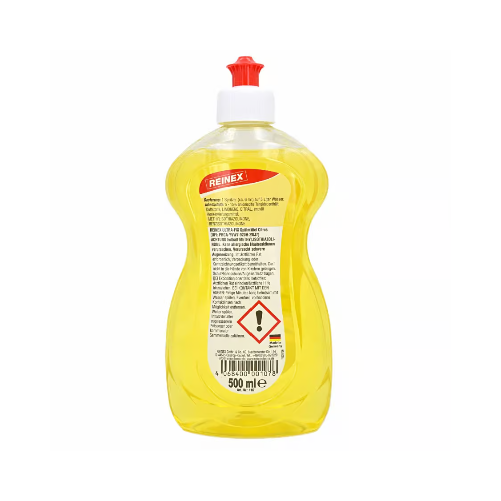 REINEX Ultra-Fix Spülmittel Citrus 500 ml