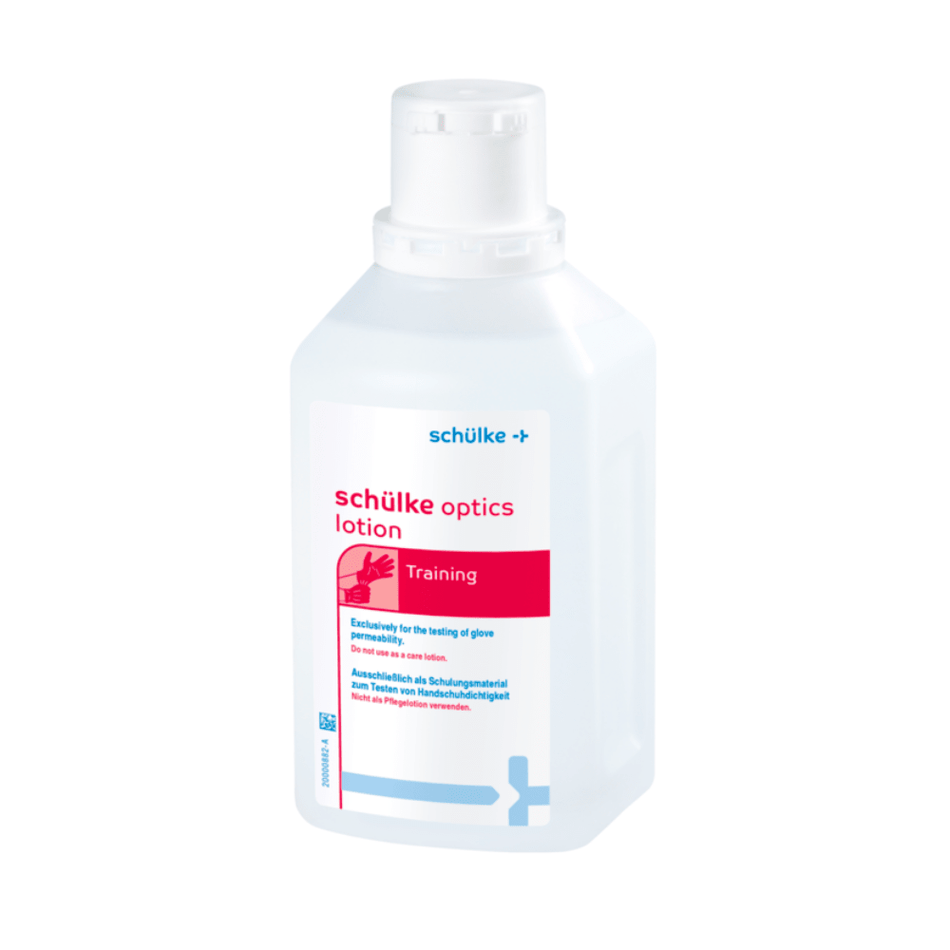 Schülke optics lotion, UV Handschuhkontrolle | Flasche (500 ml)
