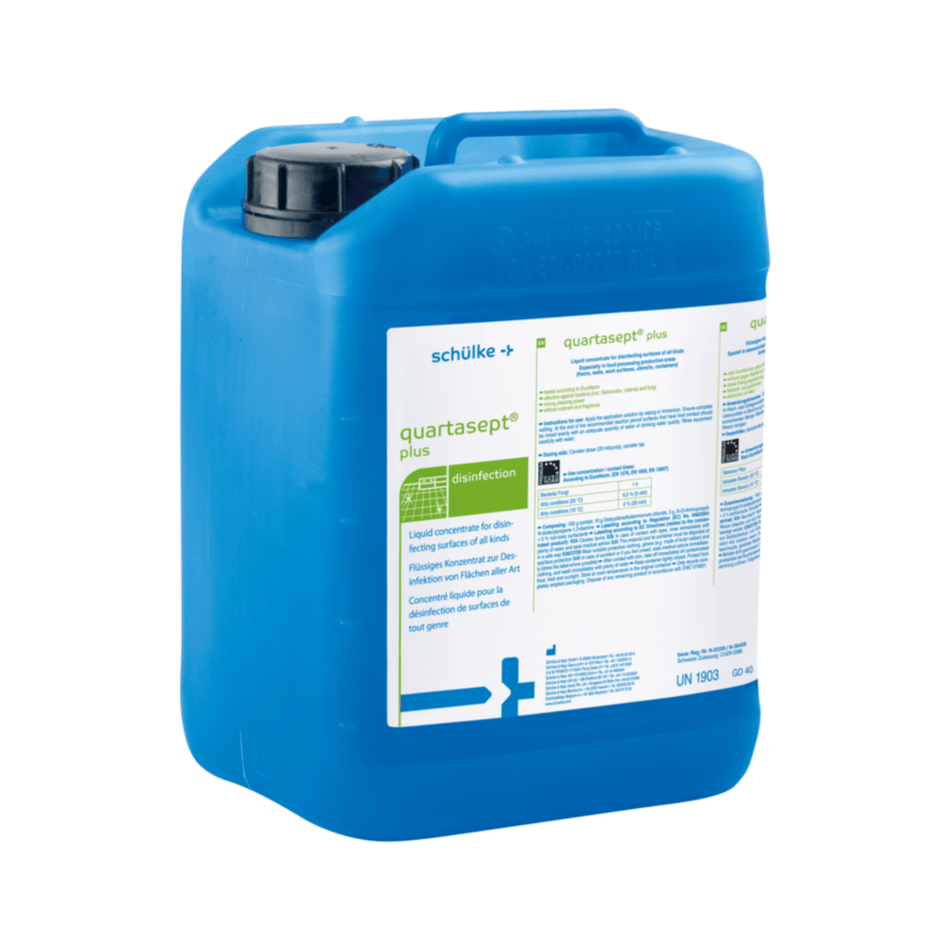 Schülke quartasept® plus, flüssiges Konzentrat zur Flächendesinfektion, 5 Liter | Kanister (5 l)