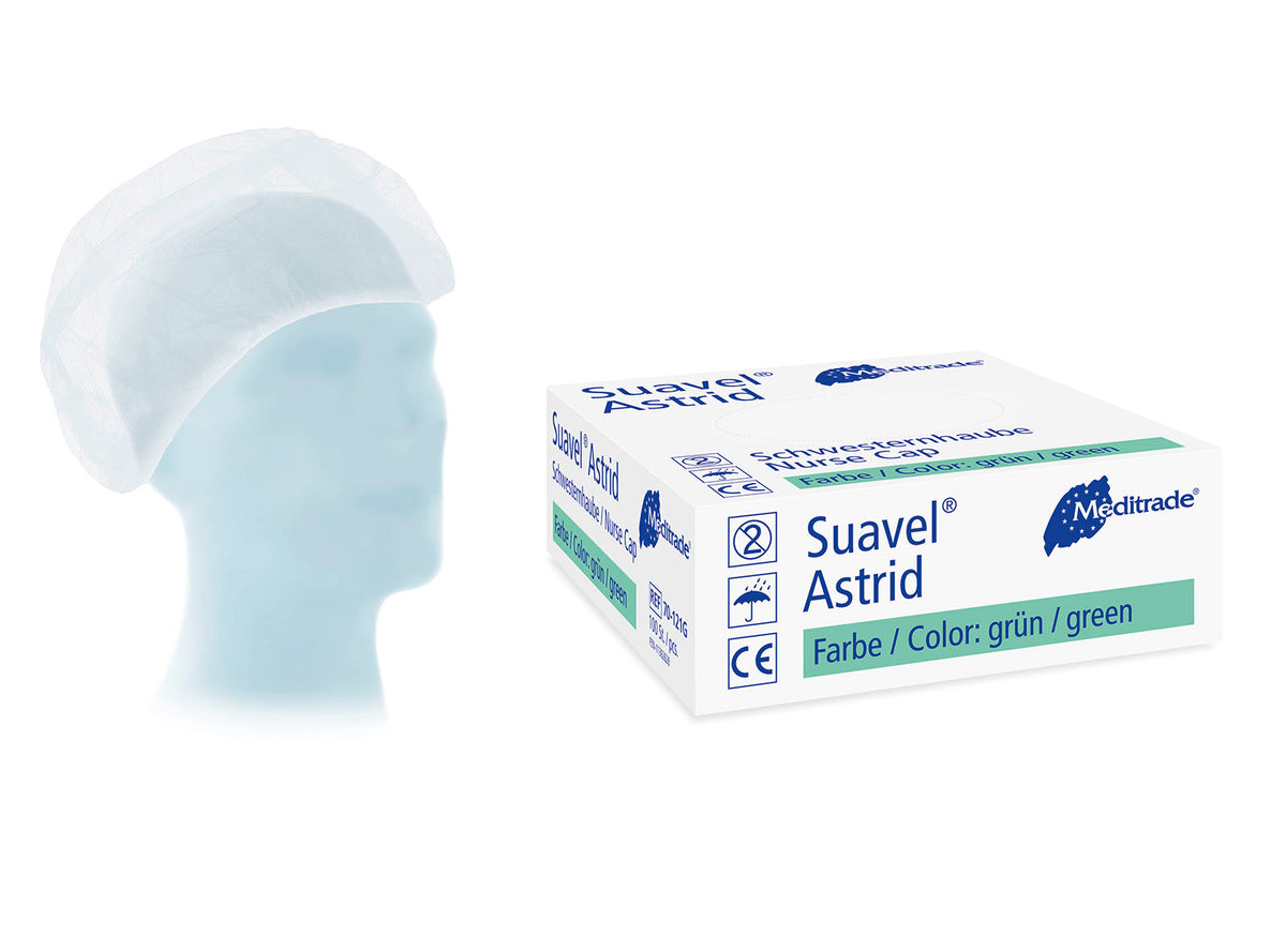 Meditrade Suavel® Astrid Schwestern- und Patientenhaube – Weitere Produktansicht