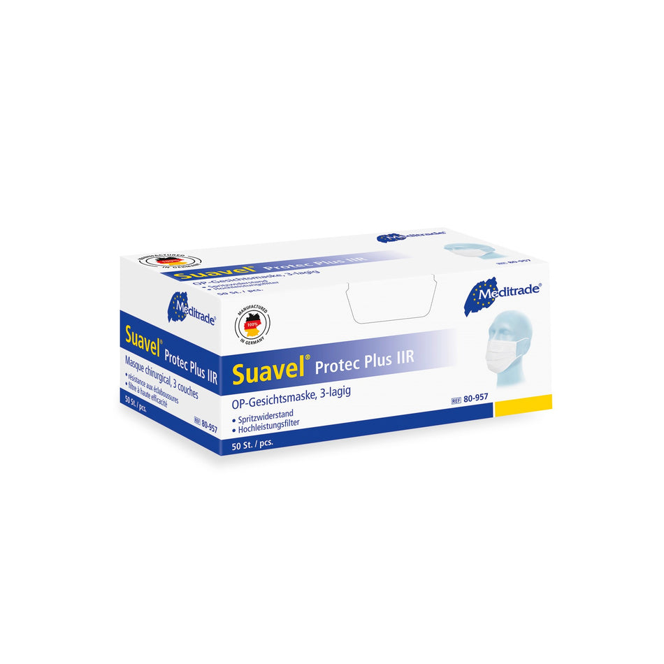 Meditrade Suavel Protec Plus MPS OP-Maske – Verpackungsansicht
