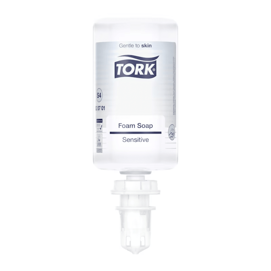 Tork 520701 Sensitive Hand-Schaumseife Premium S4 | Flasche (1 l)