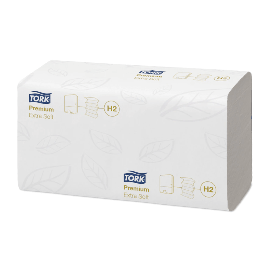 Tork Xpress® 100297 extra-weiche Multifold-Handtücher H2 2-lagig | Karton (21 Packungen)