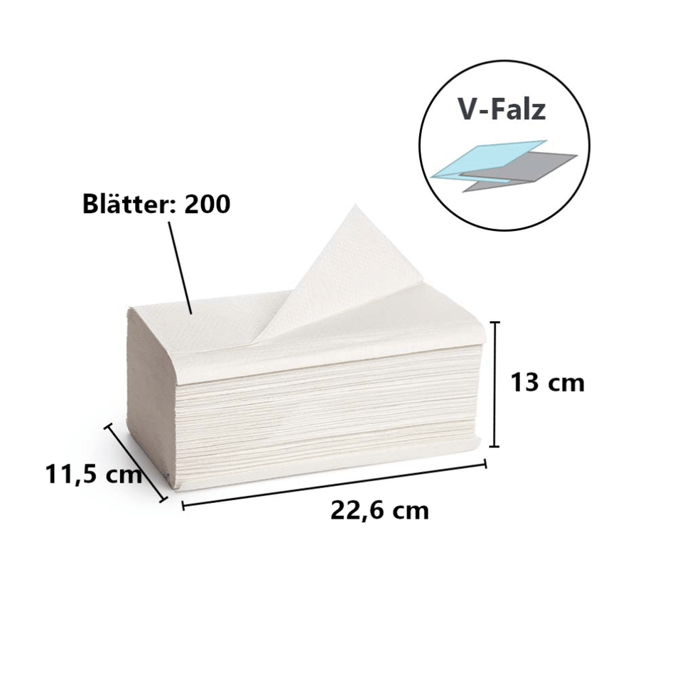 Tork 100278 extraweiche Zickzack-Handtücher Premium H3 2-lagig | Karton (15 Packungen)