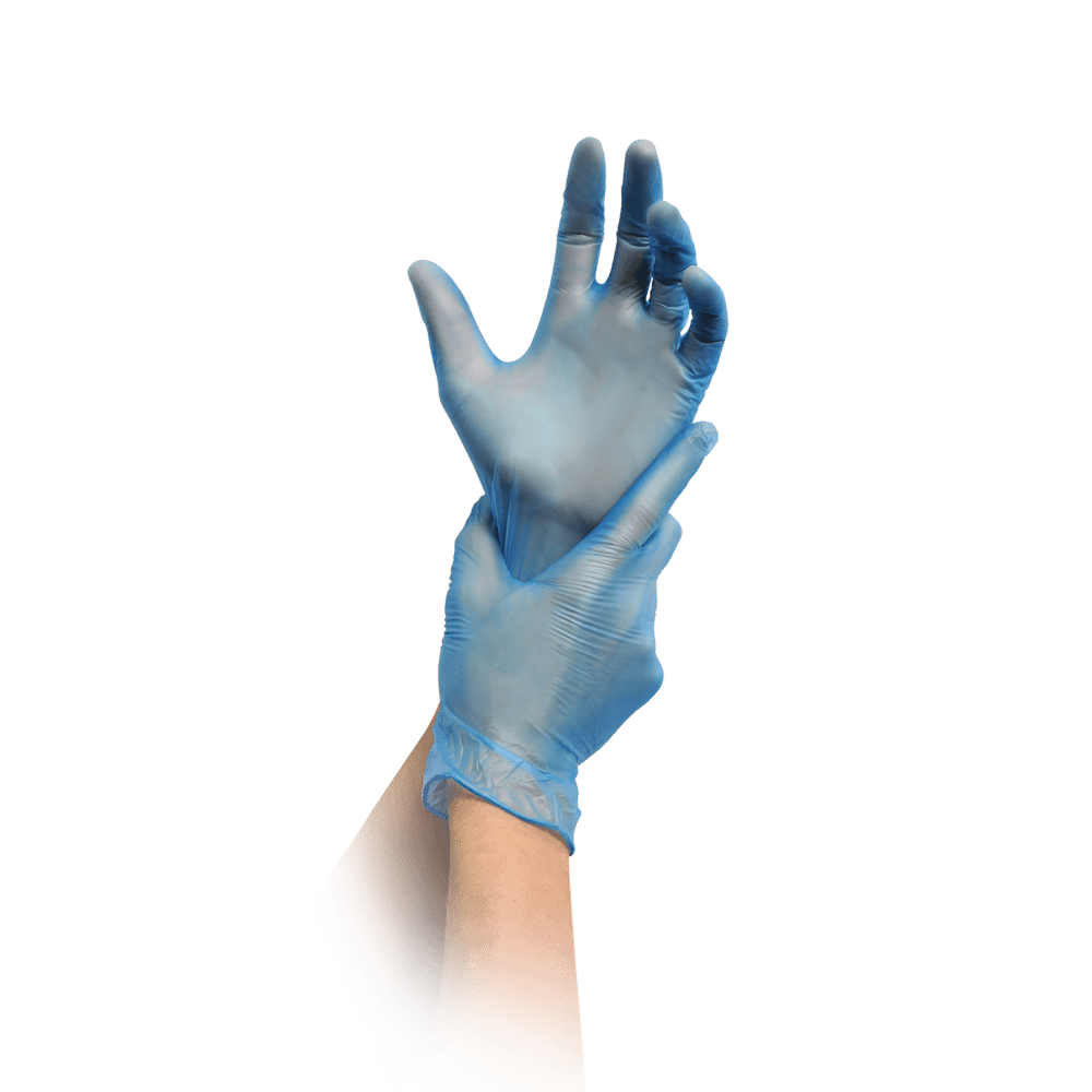 MaiMed® vinyl blue PF - Vinyl-Untersuchungshandschuh