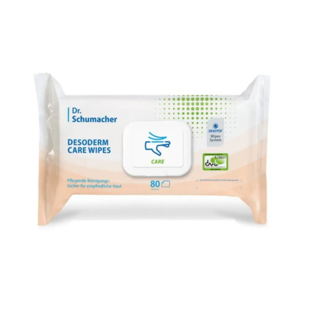 Desoderm care wipes - pflegene Reinigungstücher für empfindliche Haut Dr. Schumacher