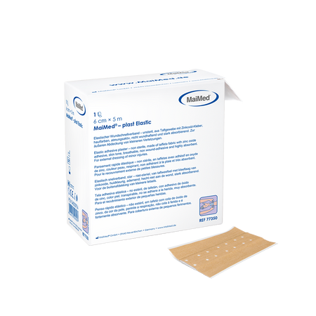 MaiMed® plast Elastic - Elastisches Wundpflaster | Breite: 4 cm