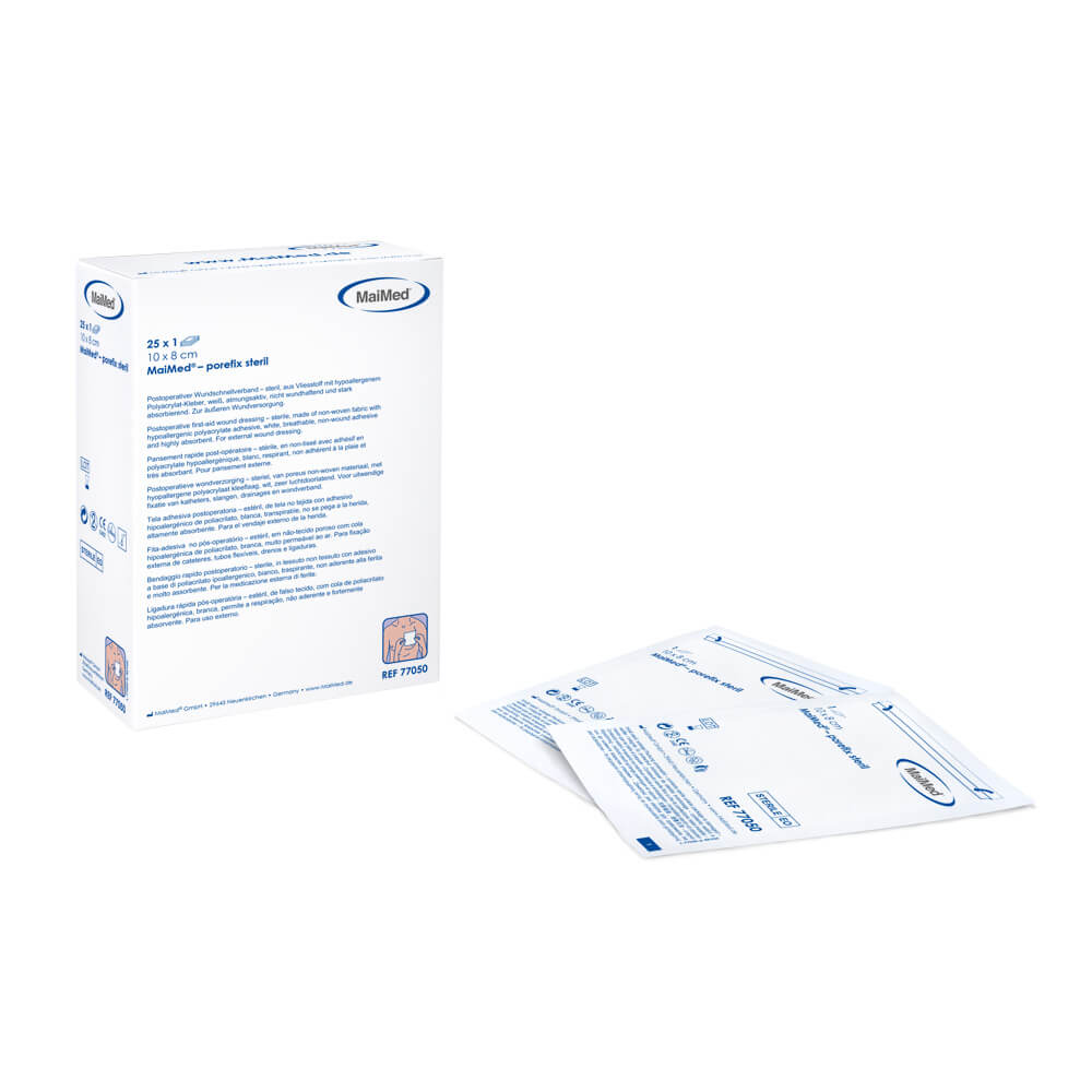 MaiMed® porefix steril - Postoperativer Wundschnellverband