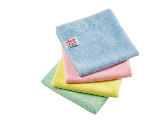 Vileda Professional r-MicroTuff Swift Microfasertuch, verschiedene Farben | Packung (5 Tücher)