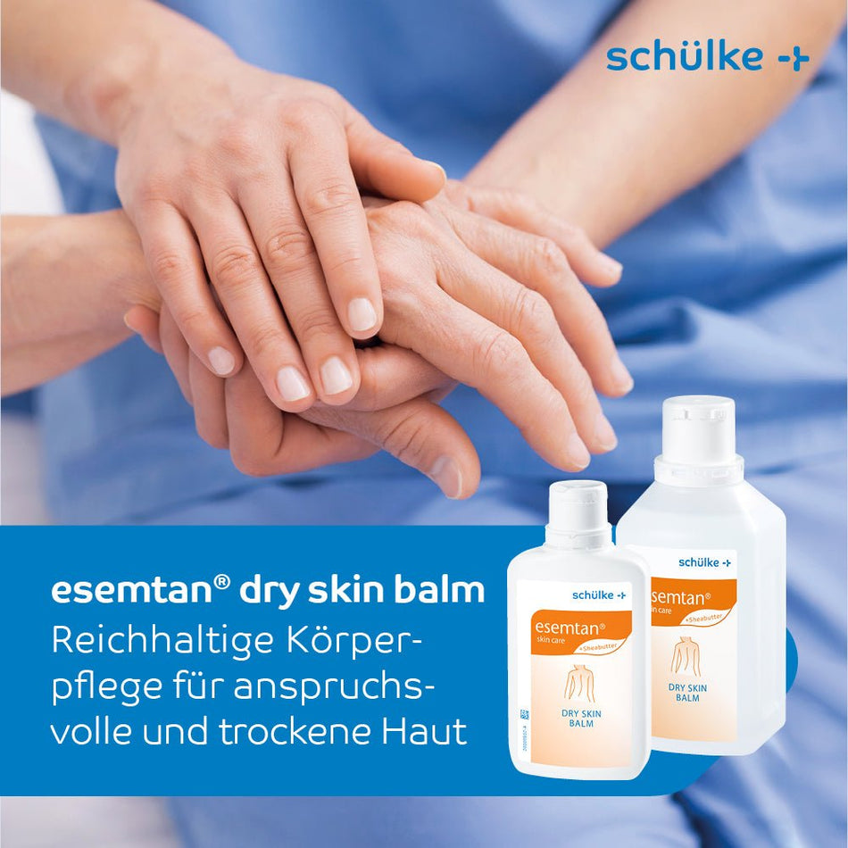 Schülke esemtan® dry skin balm, Körperpflege-Balsam - 500 ml | Flasche (500 ml)