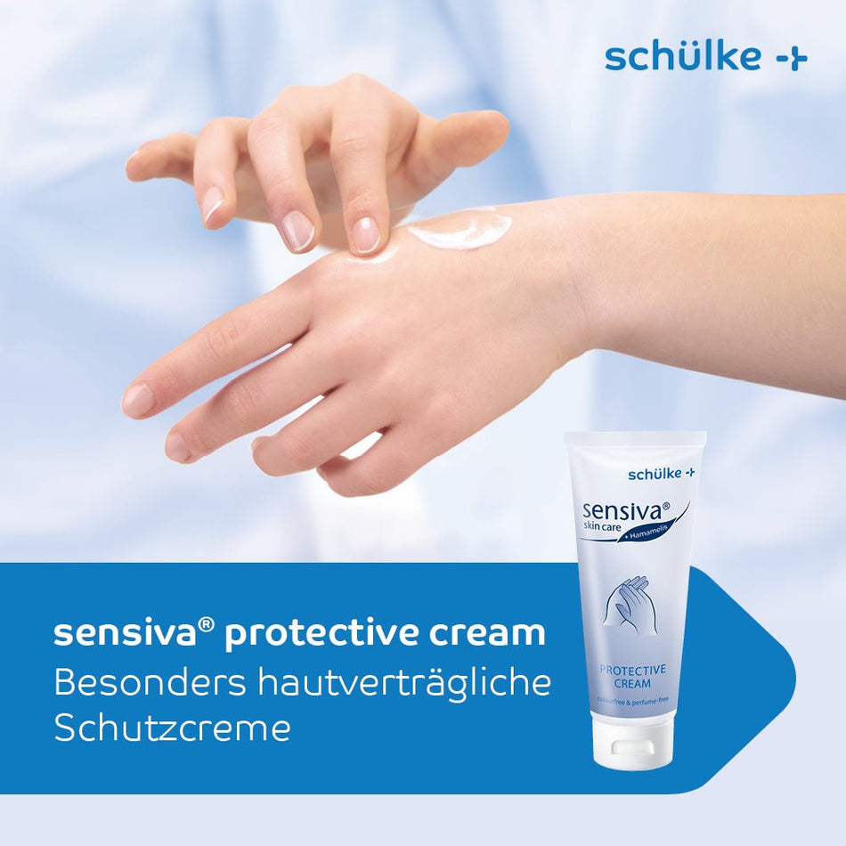 Schülke sensiva® protective cream Hautschutz - 100 m| Flasche (100 ml)