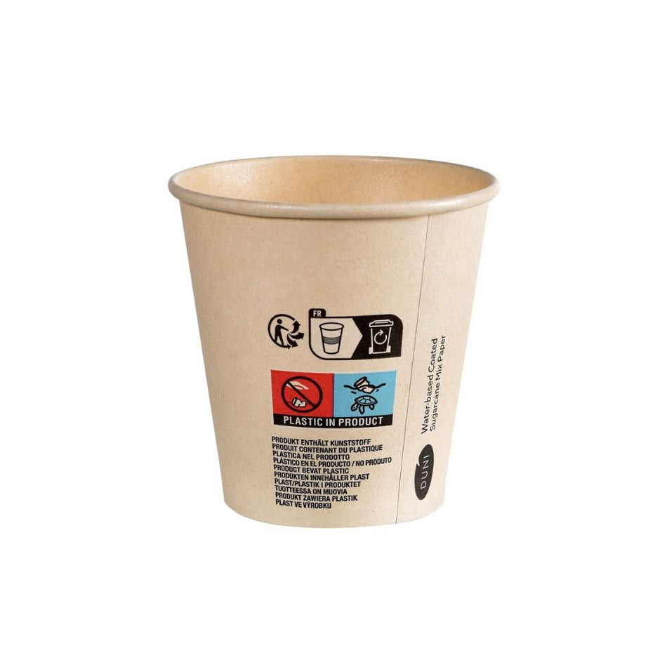 Duni Kaffeebecher Sweet Bedruckte Bagasse