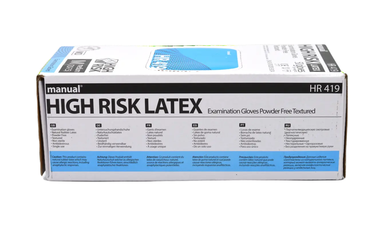 Manual High Risk Latex HR419 - Medical Deal