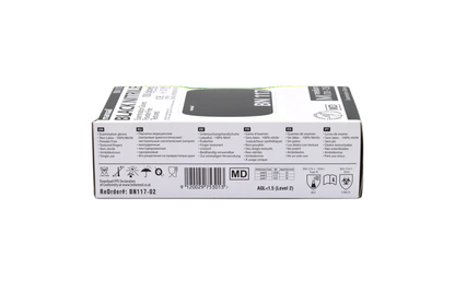 Manual Black Nitril Untersuchungshandschuhe BN117 - Medical Deal
