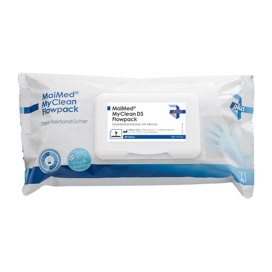 MaiMed MyClean DS Flowpack Desinfektionstücher mit Alkohol - Medical Deal