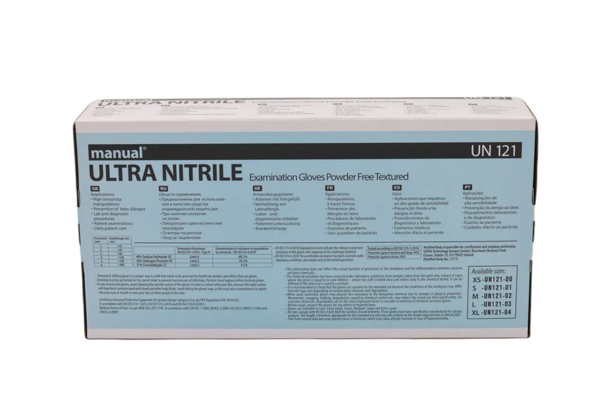 Manual Nitril Handschuhe UN121 - Medical Deal