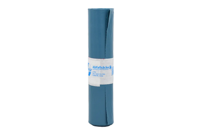 DEISS PREMIUM PLUS Müllsack 120 Liter blau Der Einsteiger, klimaneutral - Medical Deal