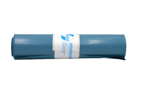 DEISS PREMIUM PLUS Müllsack 120 Liter blau Der Einsteiger, klimaneutral - Medical Deal